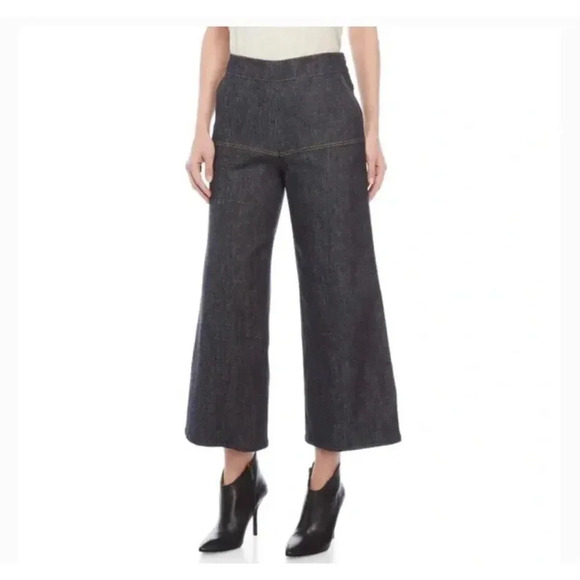 Derek Lam Denim Gaucho Pants Size 2 - Picture 1 of 9